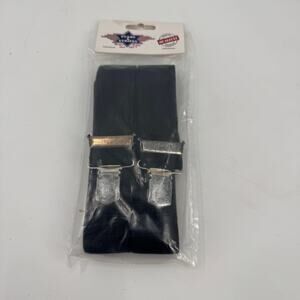 NWT Stars & Stripes black Y suspenders
